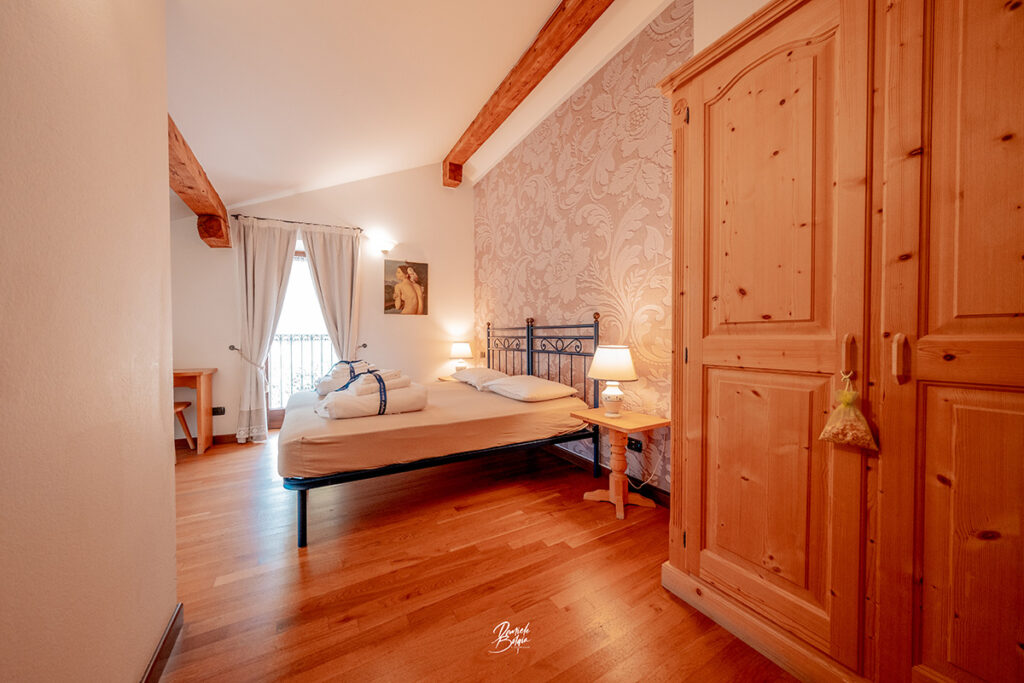 Shooting fotografico camere Bed and Breakfast Trento